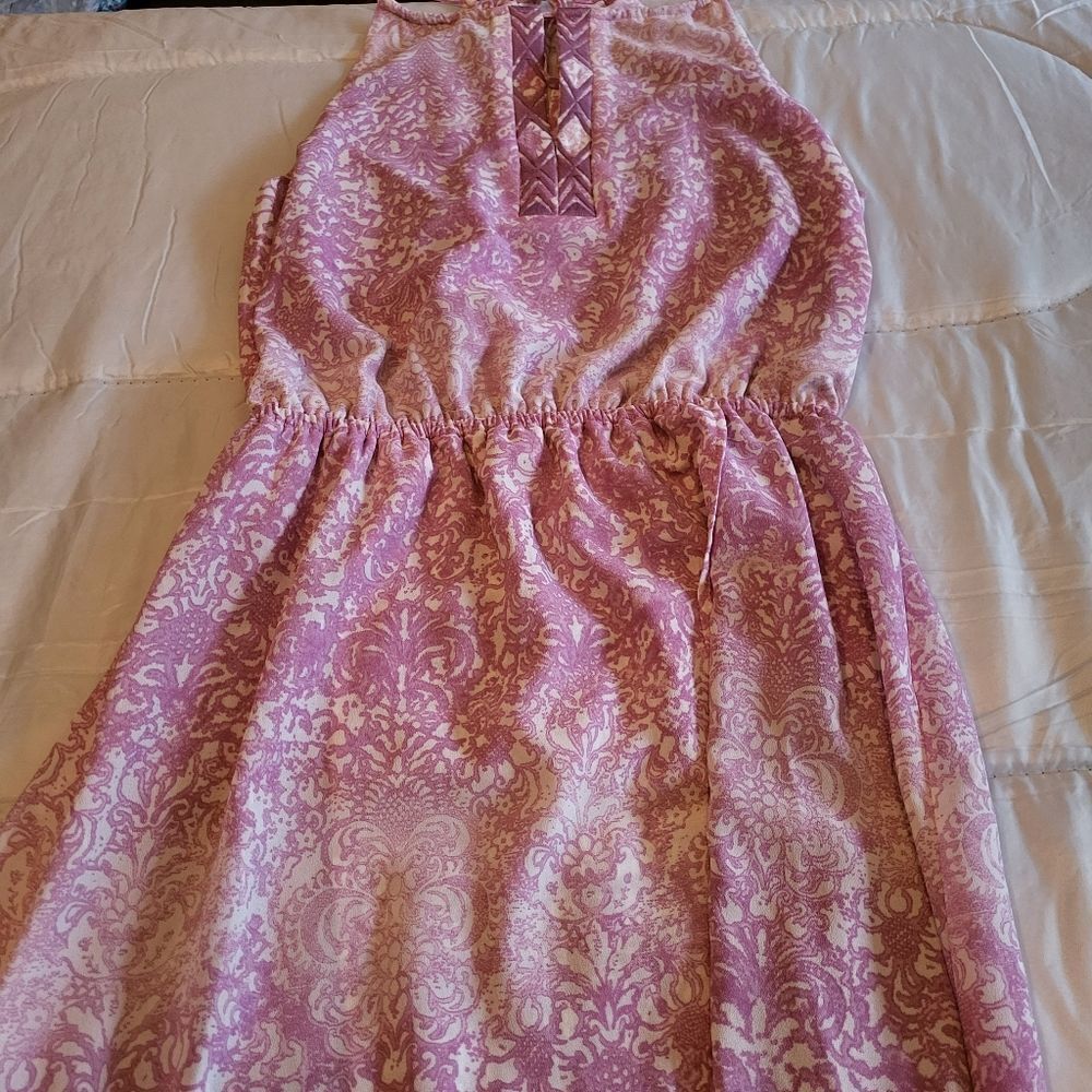 Sanctuary Purple Capetown High Low  Maxi‎ Dress In Faded Lotus Size XS - Picture 12 of 14